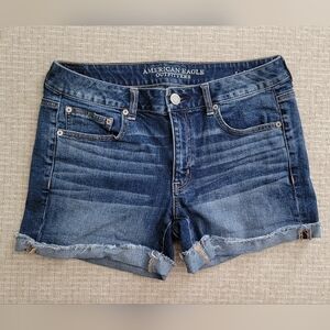 American Eagle Boy Midi Jean Shorts